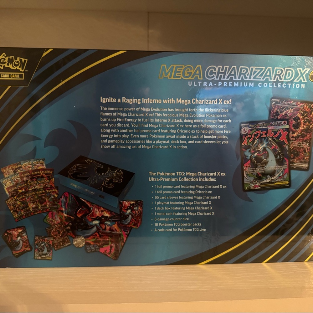 Brand New Charizard X Ex Ultra Premium Collection - Picture 3 of 4